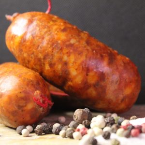 chorizo picante nudos
