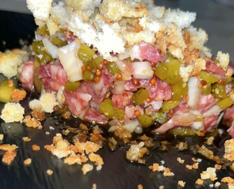 tartar de fuet gourmet